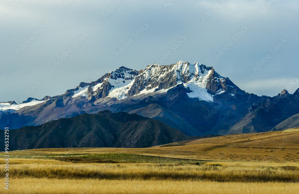 Rural landscape in the Sacred Valley, Peru Rural landscape in the Sacred Valley, Peru