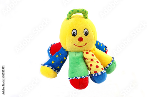 Soft toy of octopus