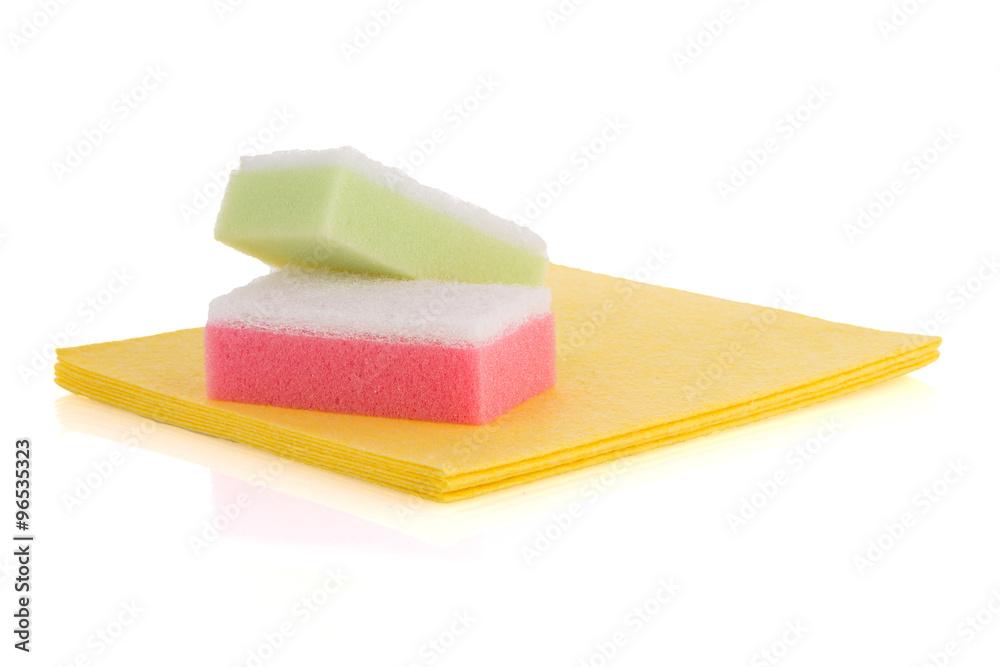 Sponges and cloth Sponges and cloth