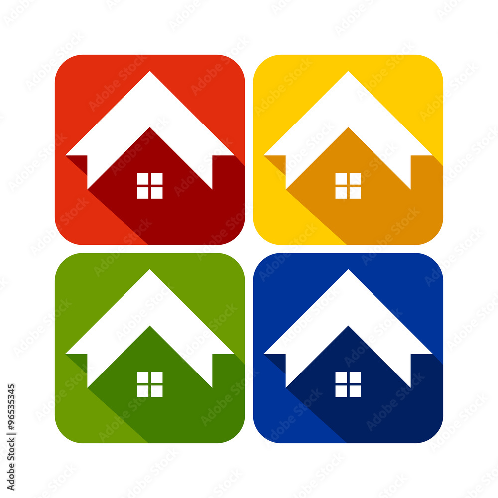 Global Housing Rounded Square Icon Template Global Housing Rounded Square Icon Template