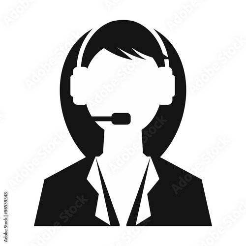 Woman from technical support