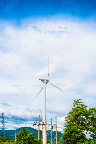 Windmill power phuket © sirastock