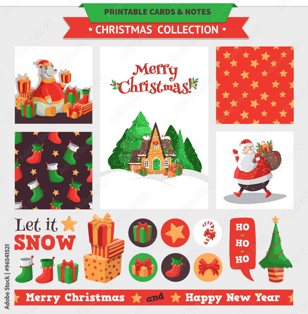 Merry Christmas set Merry Christmas set
