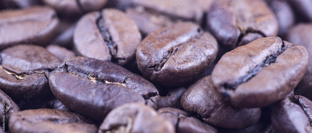 Coffee roasted background closeup Coffee roasted background closeup