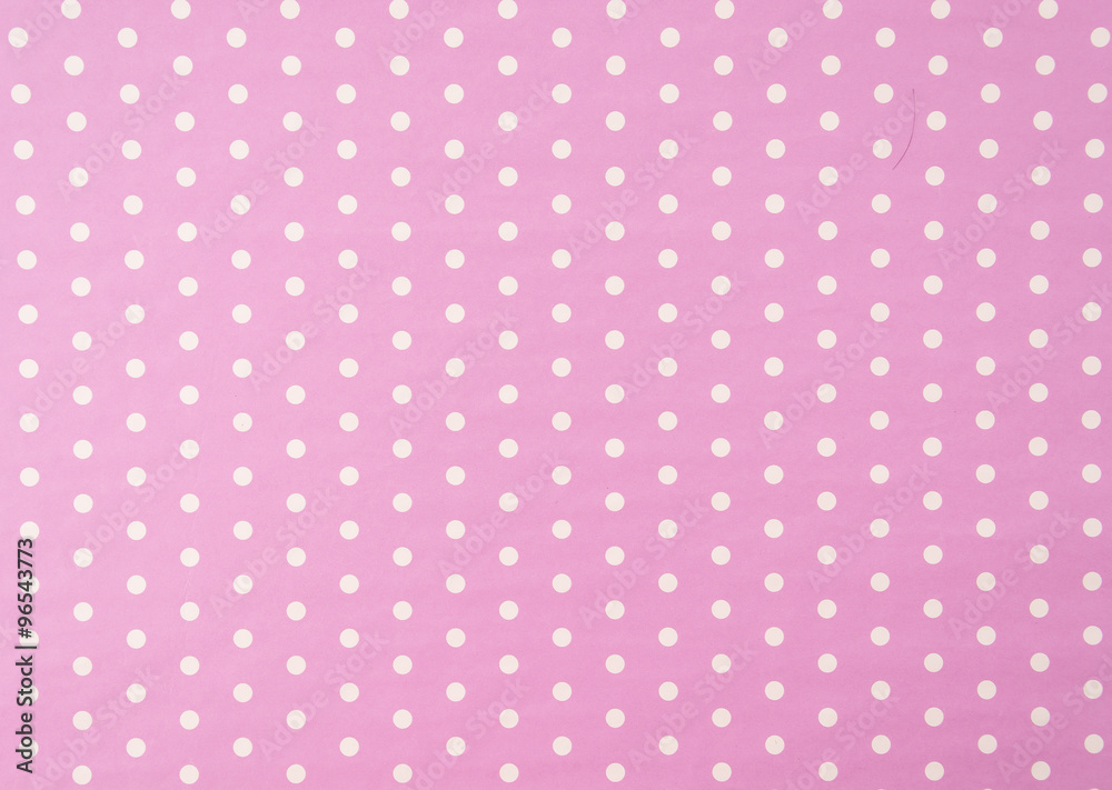 white polkadot with pink background white polkadot with pink background