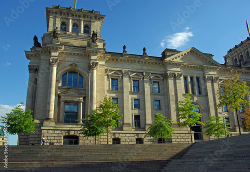 Berlin, le Reichstag siège du Bundestag, Allemagne 