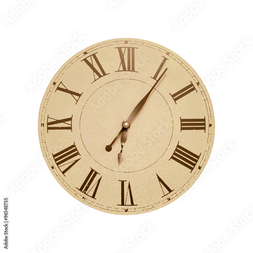 Roman numeral clock