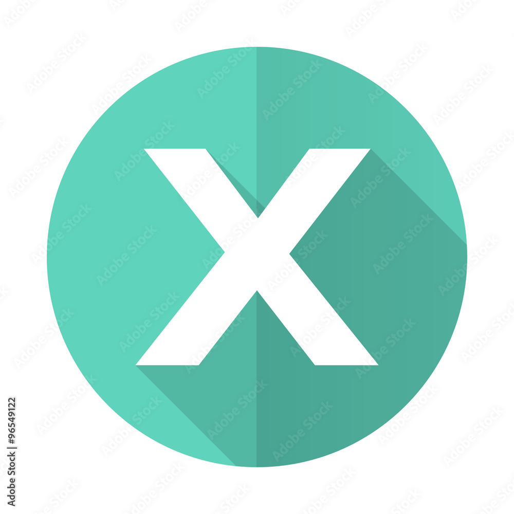 cancel blue flat desgn circle icon with long shadow on white background cancel blue flat desgn circle icon with long shadow on white background