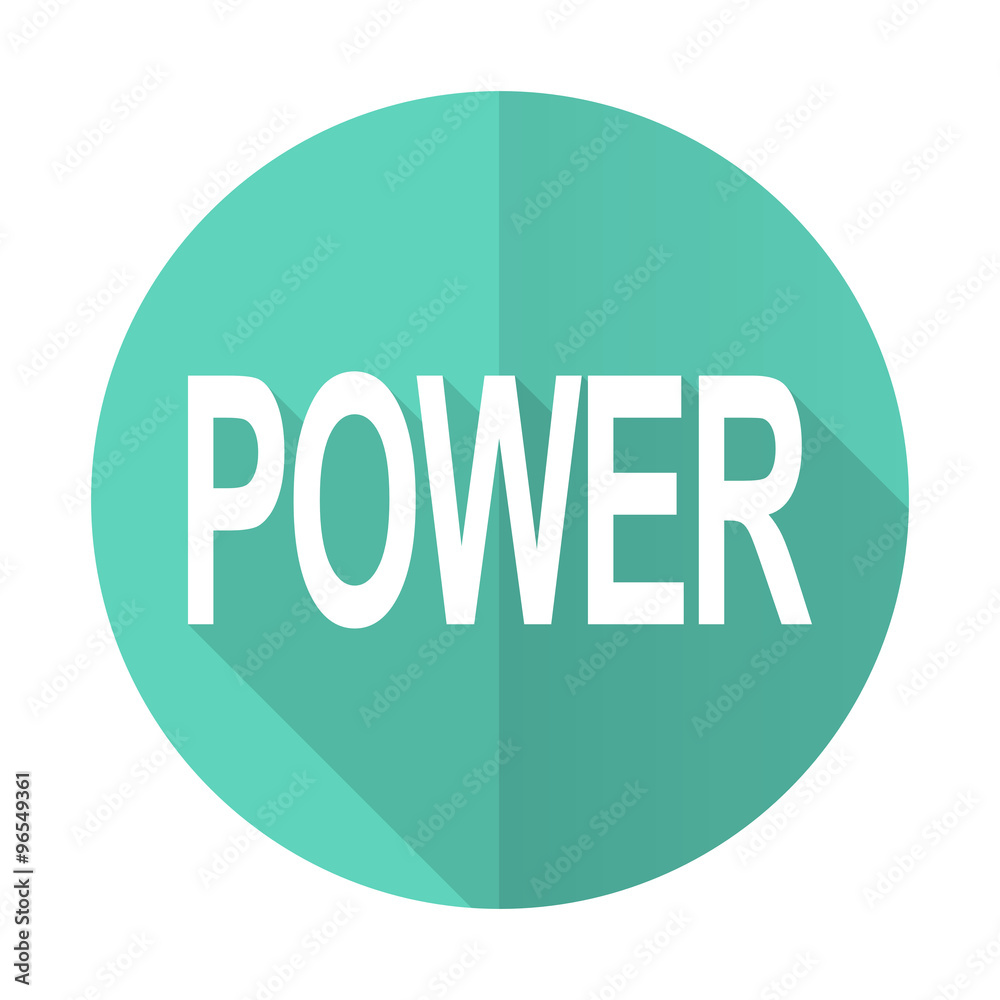power blue flat desgn circle icon with long shadow on white background power blue flat desgn circle icon with long shadow on white background