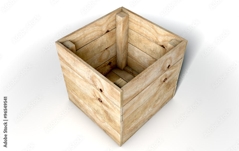 Empty Wooden Box Empty Wooden Box