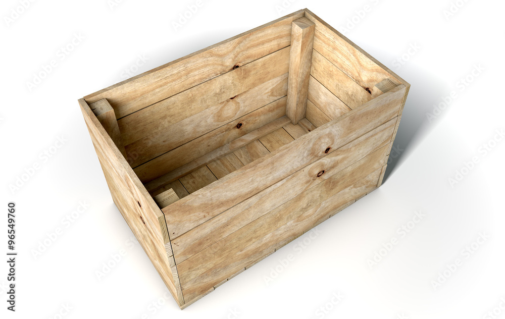 Empty Wooden Box Empty Wooden Box
