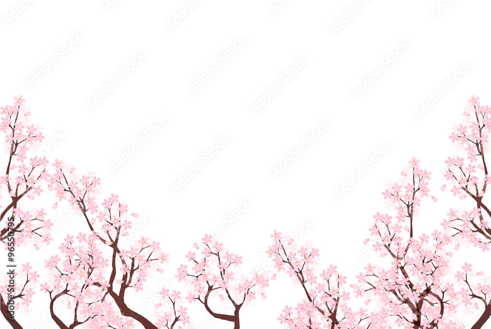桜　春　ピンク　背景