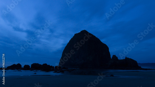 Dusk at Cannon Beach  Oregon