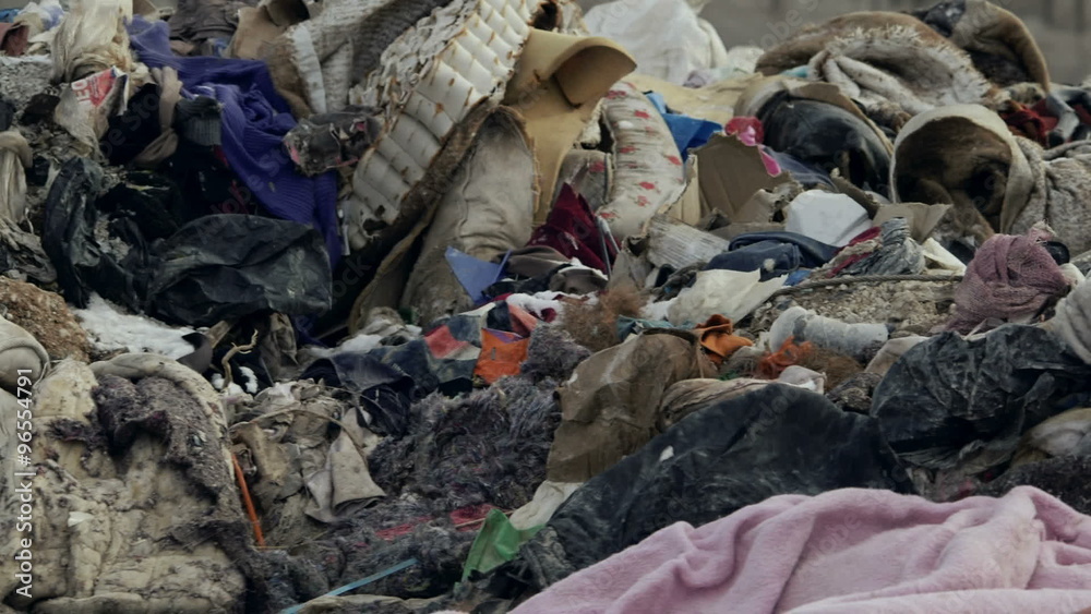 Trash garbage in huge urban landfill,wasteland Trash garbage in huge urban landfill,wasteland