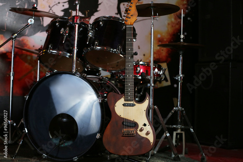 Rock band instruments