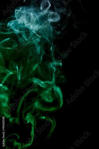 Smoke-shaped Monster,black background