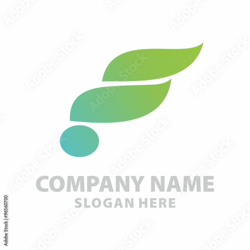 Initial F Clean Energy Company logo icon