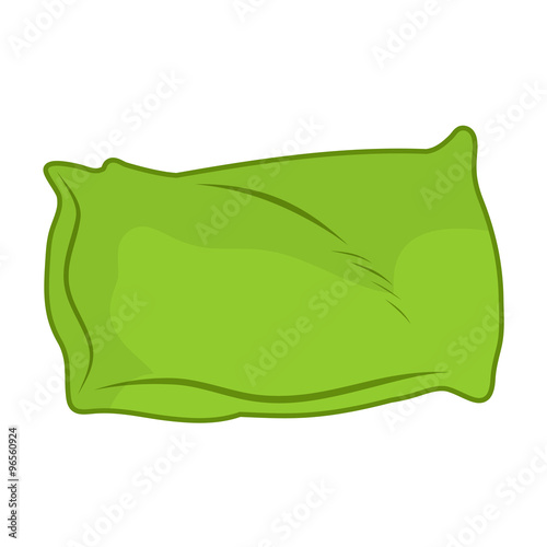pillow isolated illustration