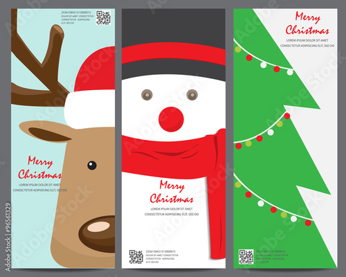 xmas greeting card, kid design