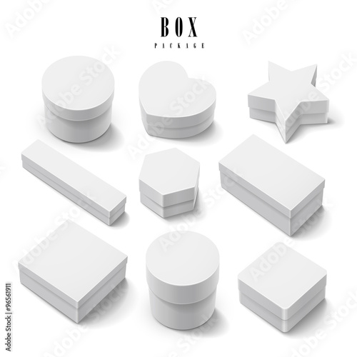 gift box package collection