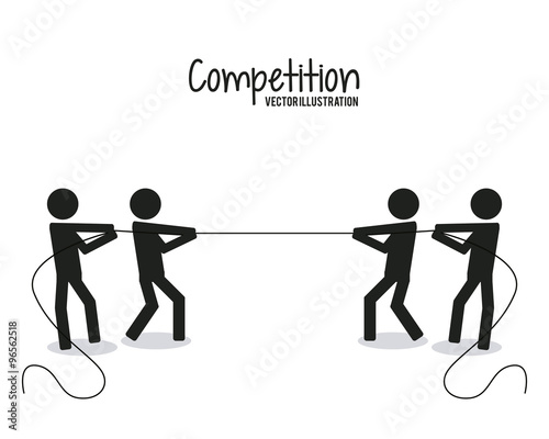 Competition design , Vector illustration