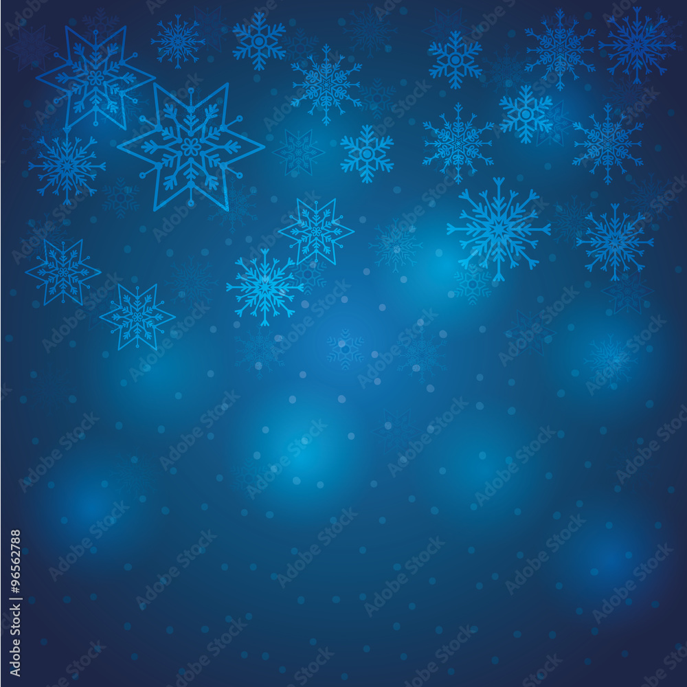 Winter snow or snowflake Winter snow or snowflake