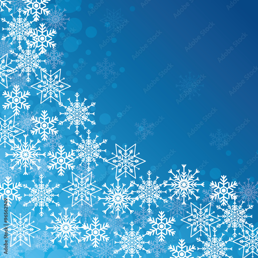 Winter snow or snowflake 