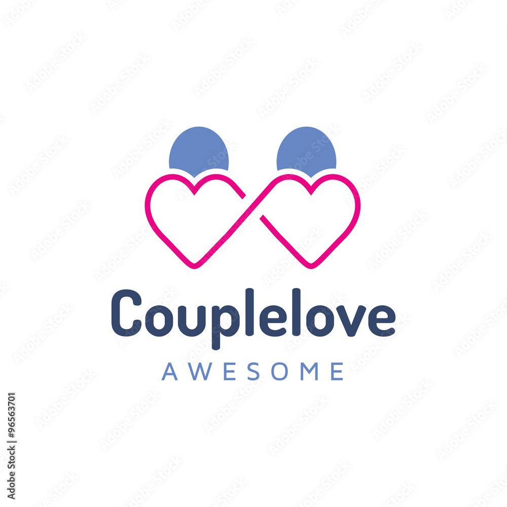 Couple Love Logo