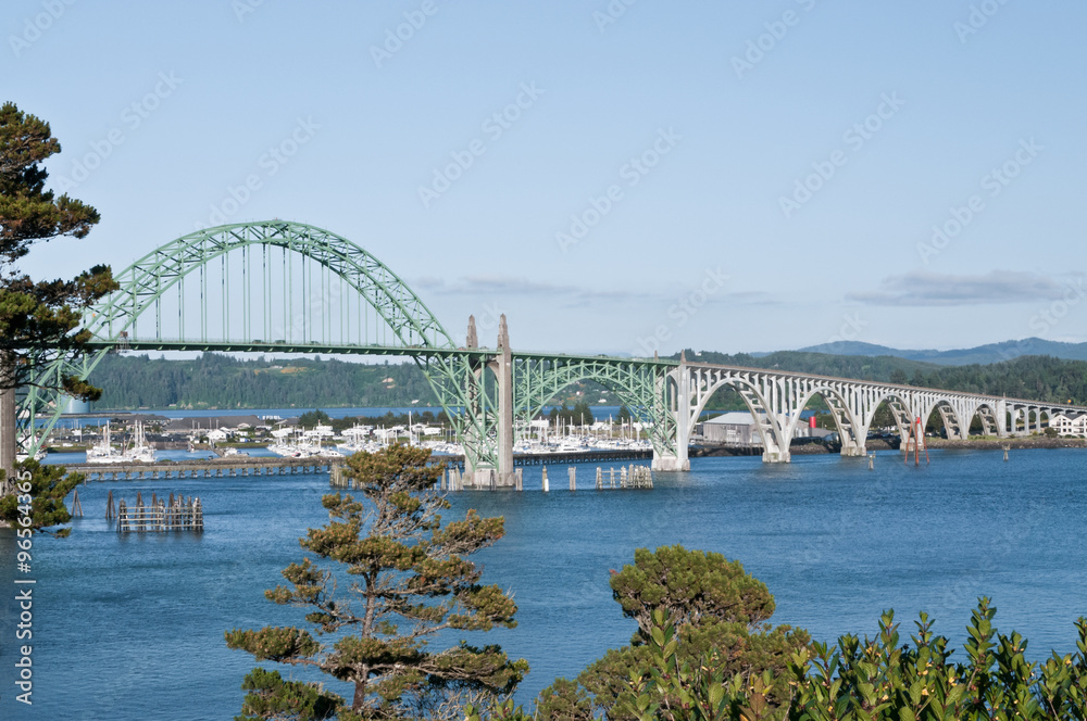 Yaquina Bay Bridge Newport Oregon