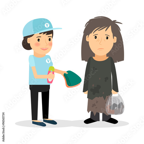 Caring for homeless and refugees
