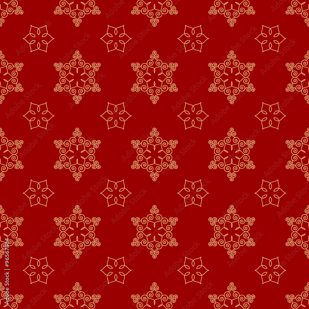 Seamless pattern with snowflakes Seamless pattern with snowflakes