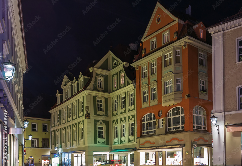 street in Regensburg, Germany