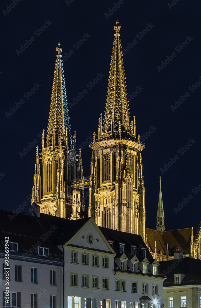 St. Peter's Cathedral, Regensburg, Germany
