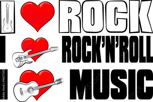 i love rock music