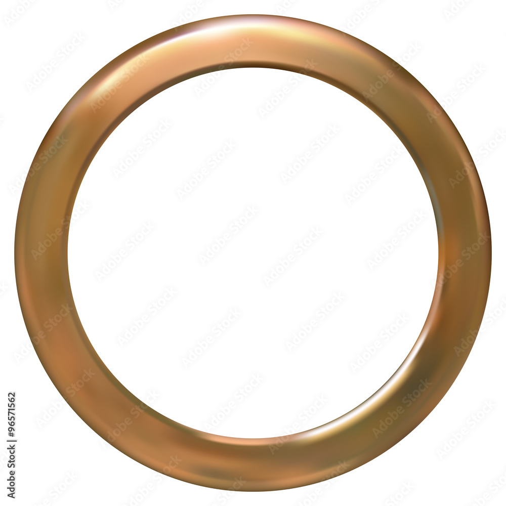 Frame gold ring Frame gold ring