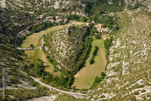 Au fond du cirque de Navacelle
