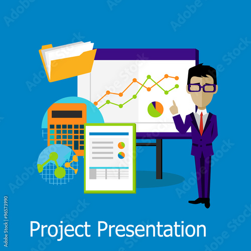 Photos Project Presentation Concept Design Style