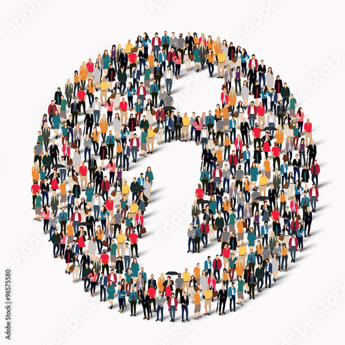 group  people  shape  information sign