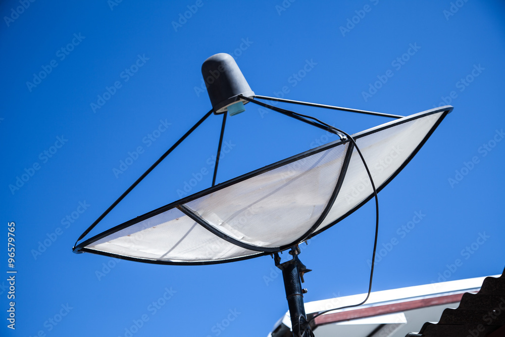 Satellite dish sky communication technology network Satellite dish sky communication technology network