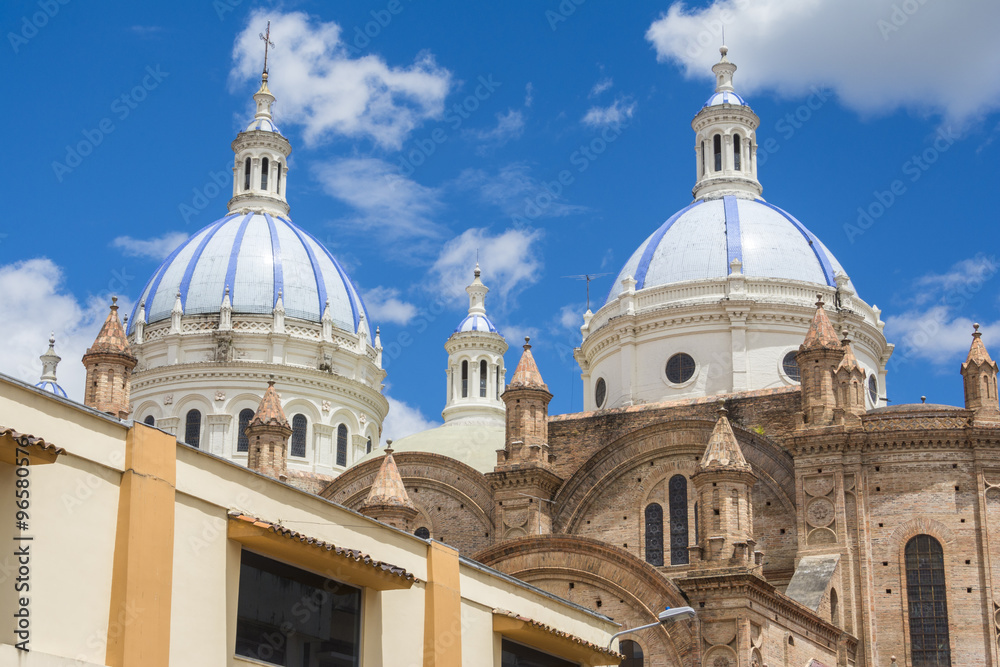 New cathedral of Cuenca, Ecuador