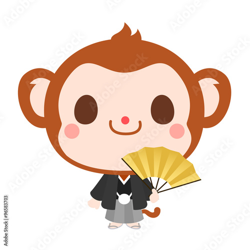 申　年賀　キャラクター