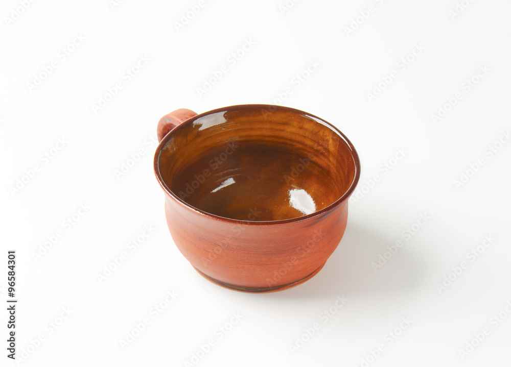 Pottery soup mug Pottery soup mug