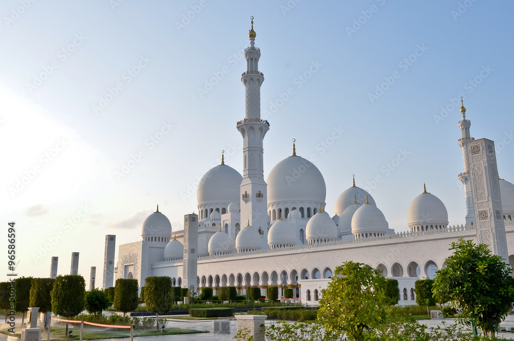 Fototapeta premium the Sheikh Zayed Grand Mosque