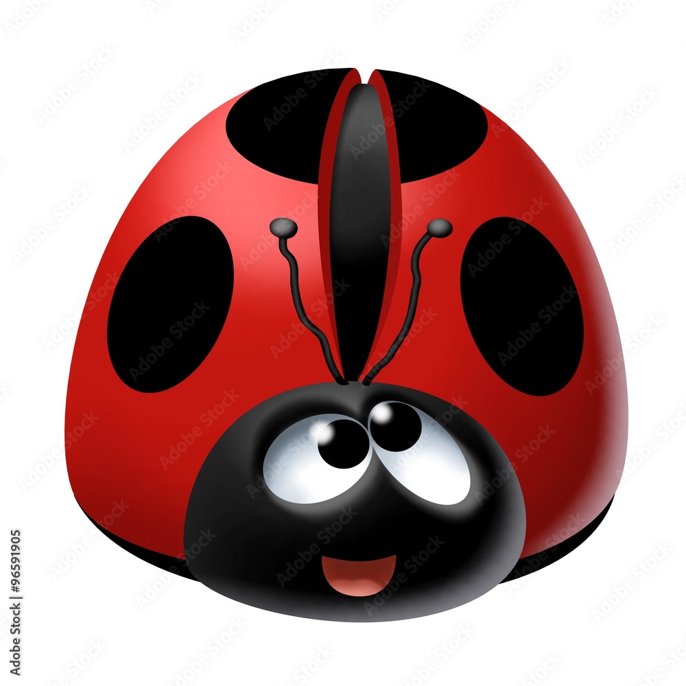 Naklejka premium coccinella