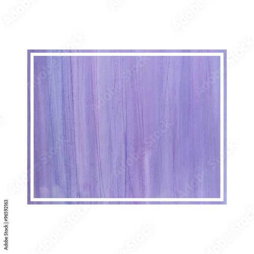 Invitation card. Watercolour frame. Copy space.