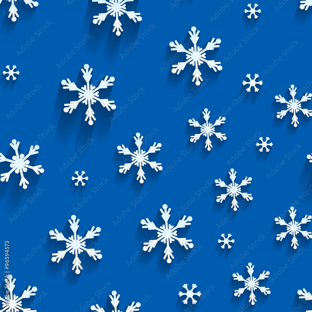 Seamless pattern with snowflakes Seamless pattern with snowflakes