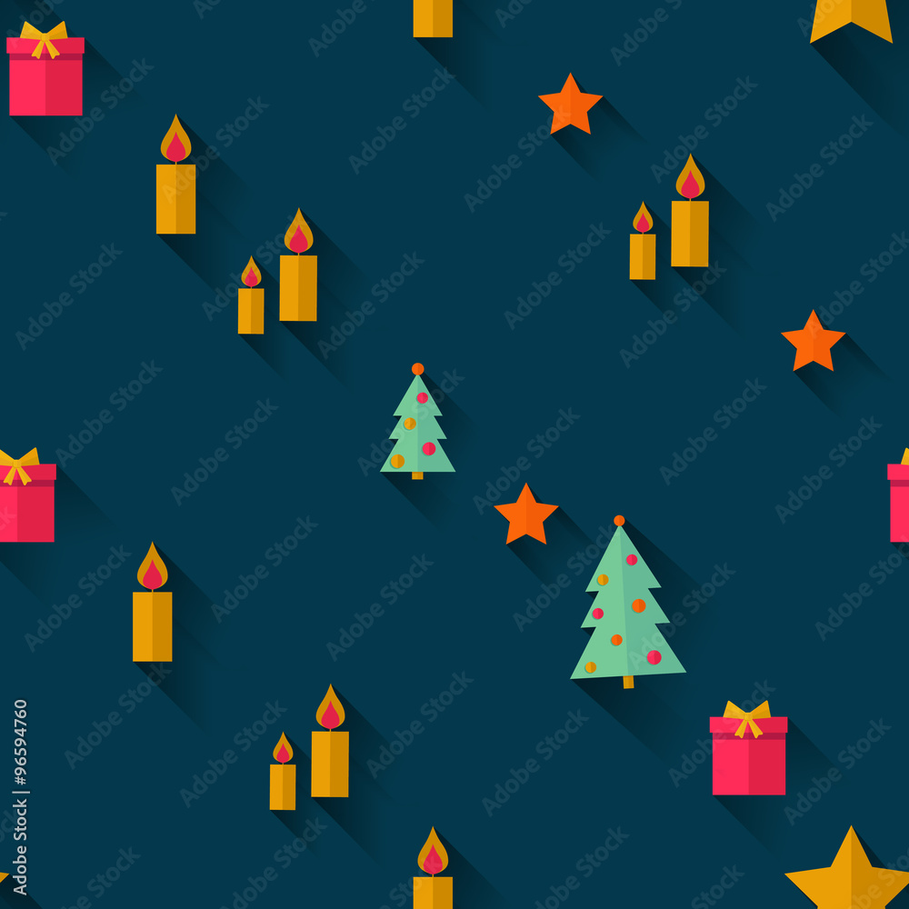 Christmas seamless pattern Christmas seamless pattern