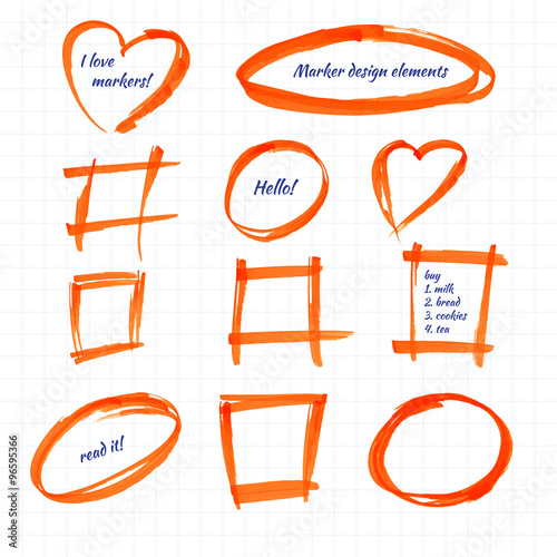 Wallpaper Mural Set of design elements Torontodigital.ca