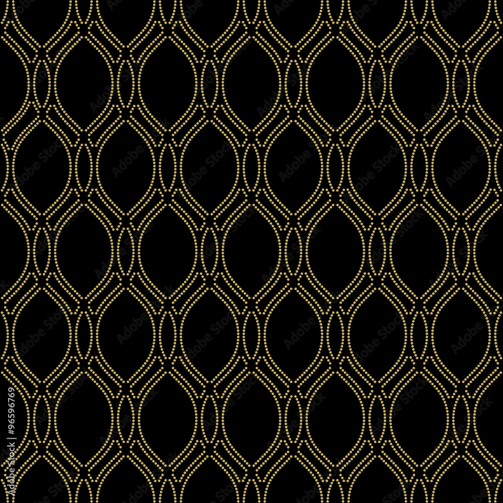 Naklejka premium Geometric Seamless Vector Pattern