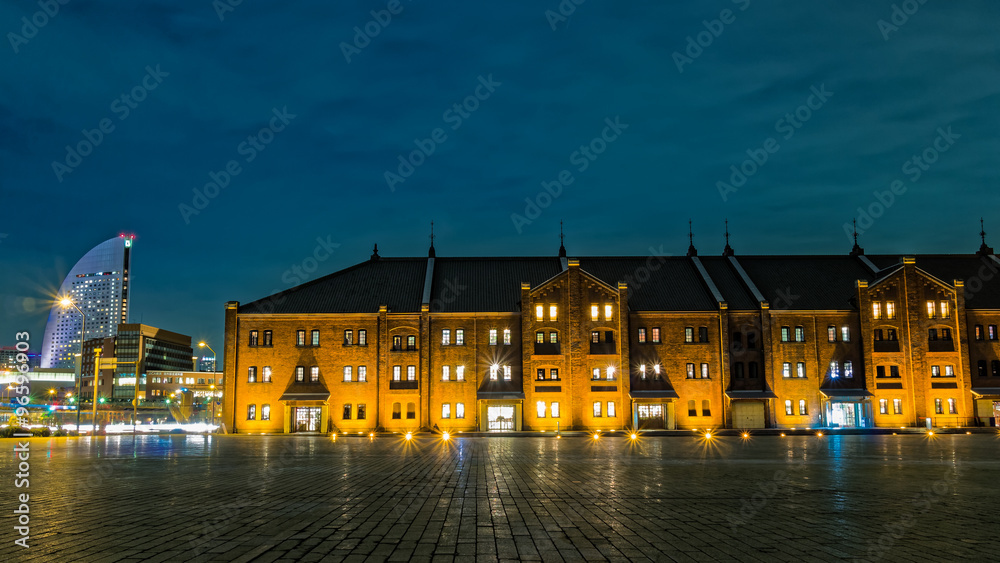 Obraz premium 横浜赤レンガ倉庫